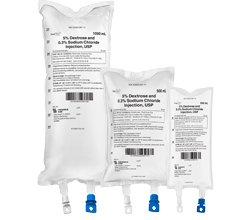 5% Dextrose and 0.3% Sodium Chloride Injection, USP 