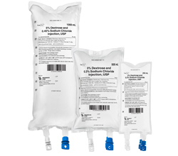 5% Dextrose and 0.45% Sodium Chloride Injection, USP 